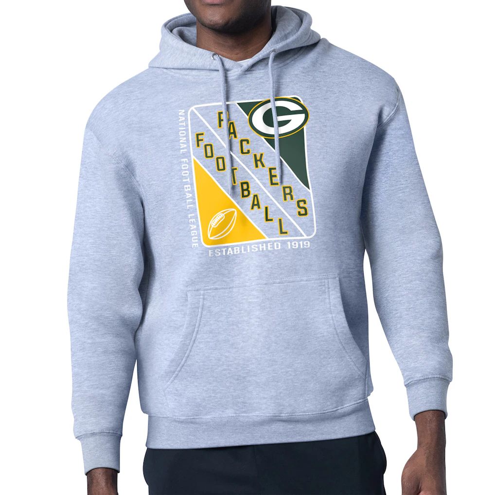 Men 2026 NFL Green Bay Packers Grey Hoodie hooded style 01